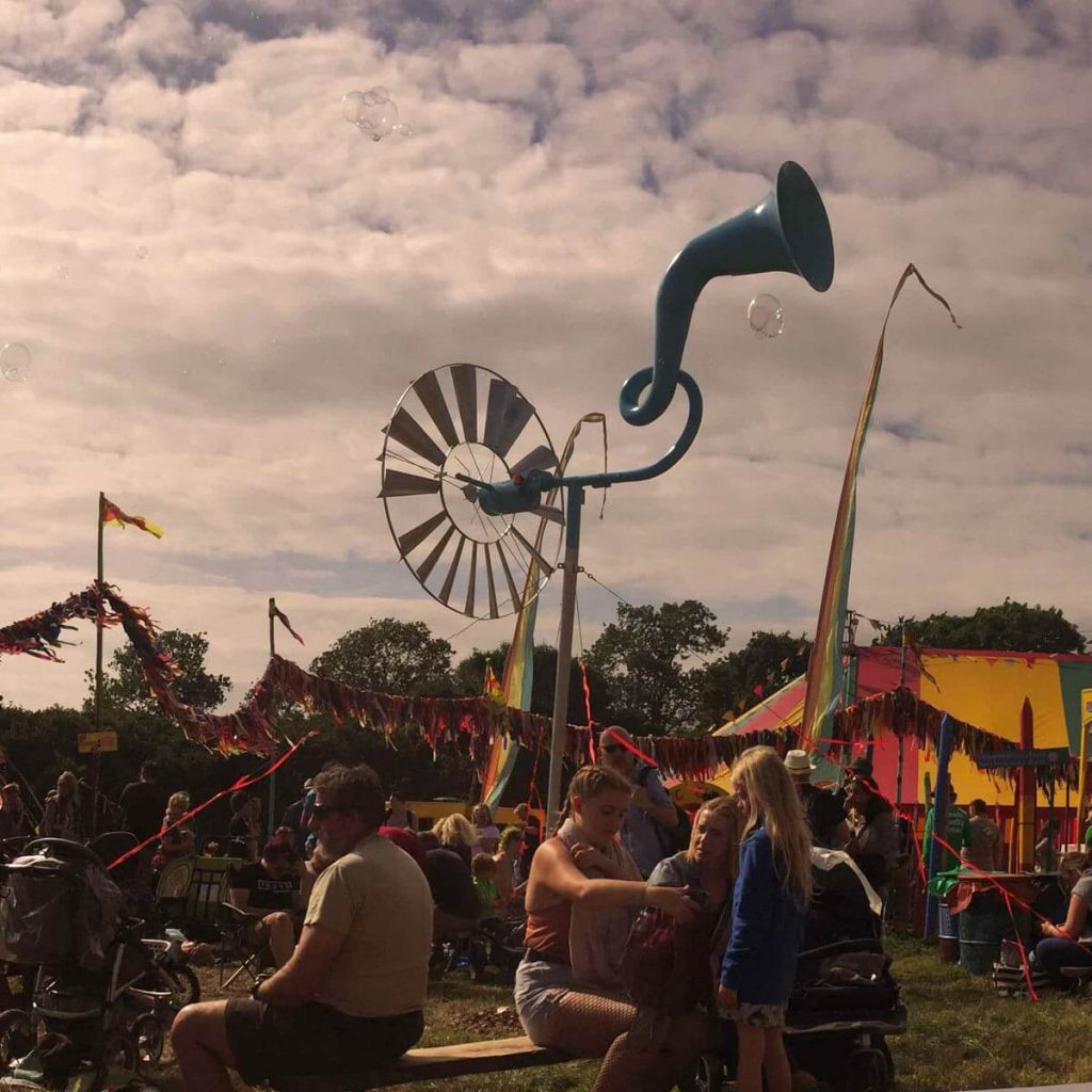 wind-powered sculpture by danny may